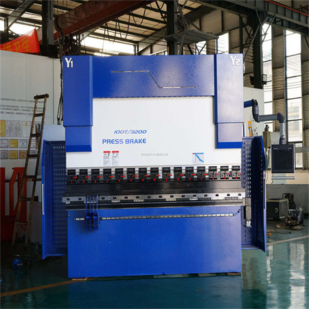 ហ្វ្រាំងចុចកម្លាំងខ្ពស់ 25តោន 100Ton Hydraulic Press Steel Bending Machine Cnc