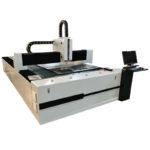 ម៉ាស៊ីនកាត់បំពង់ដោយស្វ័យប្រវត្តិ 1000w តុធ្វើការតូច Fiber Laser Cutting Machine