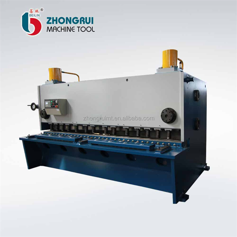 E21 82500 Hydraulic Cnc Guillotine Shearing Machine បន្ទះដែក សន្លឹកដែកកាត់