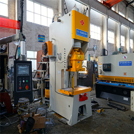 15 ថ្ងៃ Hydraulic Punching and Shearing Machine Combined Hydraulic Press 30 Mm Hole Punching 90 Ton CE