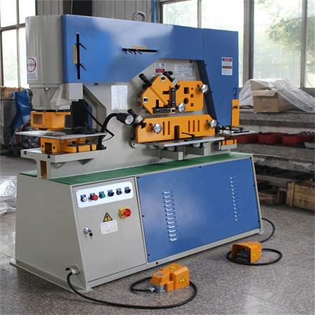 គុណភាពខ្ពស់ Q35Y20 90 Ton Iron Worker Machine Price Sunrise Hydraulic Ironworker Punching Machines