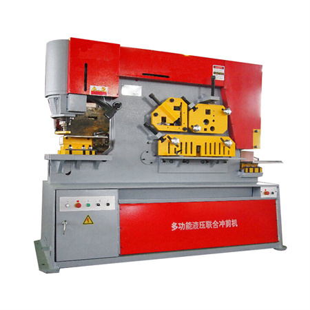 ផលិតម៉ាស៊ីន CNC Ironworker Punching and Shearing for Sale China Hydraulic Pressing Metal Machines