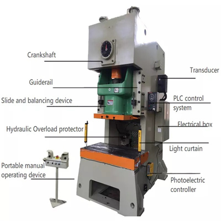 មេកានិក CNC Turret Sheet Metal Punch Press Punching Machine for Electric Cabinet and Louver Punch