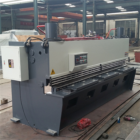 មុំកាត់ម៉ាស៊ីនធារាសាស្ត្រ MS8-12x2500 CNC Hydraulic Guillotine Machine Shearing Machine With Delem DAC360 មុំតុងដែលបានកែតម្រូវដោយស្វ័យប្រវត្តិ