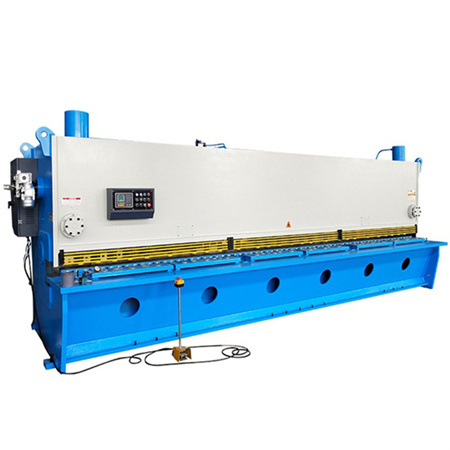 ម៉ាស៊ីនកាត់ដែកធារាសាស្ត្រ Qc12y 12x3200 Iron Plate Hydraulic Steel Cutter Sheet Metal Shearing Machine