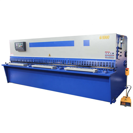 MS8-16x6000 Hydraulic Metal Cutting Guillotine Shear ជាមួយនឹងឧបករណ៍បញ្ជា Delem DAC360 សម្រាប់មុំតុងរួចដែលលៃតម្រូវដោយស្វ័យប្រវត្តិ