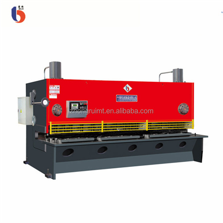 ម៉ាស៊ីនកាត់ Guillotine AMUDA 4X3200 Hydraulic Iron Sheet Shearing Machine with ESTUN E21s