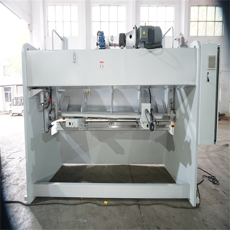 ម៉ាស៊ីនកាត់ធារាសាស្ត្រ AMUDA 8X3200 Motor Hydraulic Guillotine Sheet Metal Shearing Machine With ESTUN E21s And Plate