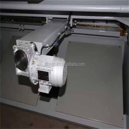 ក្រុមហ៊ុនផលិតចិន គ្រប់គ្រងដោយស្វ័យប្រវត្តិ CNC Metal Plate Hydraulic Guillotine Shearing Machine jiashida
