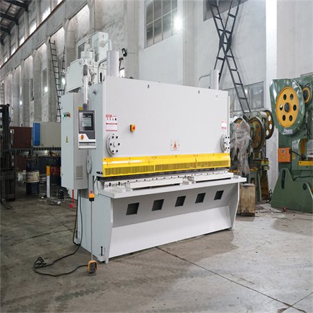 NC Control ដែលលក់ដាច់បំផុតនៅក្នុងប្រទេសចិន សមត្ថភាព 4x3200mm Hydraulic Guillotine Plate Shearing Machine