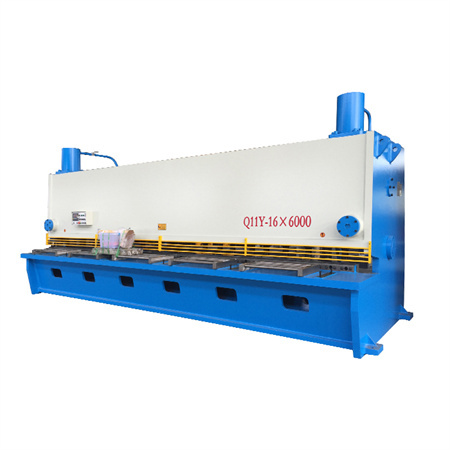 ម៉ាស៊ីនកាត់តូច CNC Hydraulic Guillotine Shearing Cutting Machine for 6mm, 1600mm Metal Sheet Steel