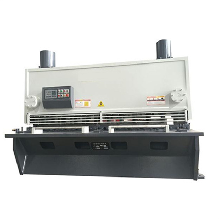 MS8-8*8000 ម៉ាស៊ីនកាត់ដែក Guillotine Delem DAC360 CNC Hydraulic Shearing Machine, Squaring Arm with Scale T-slot