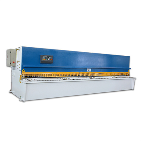 QC11Y-6X4000 NC Hydraulic Guillotine Cutting Machine ម៉ាស៊ីនកាត់ដែក guillotine OEM