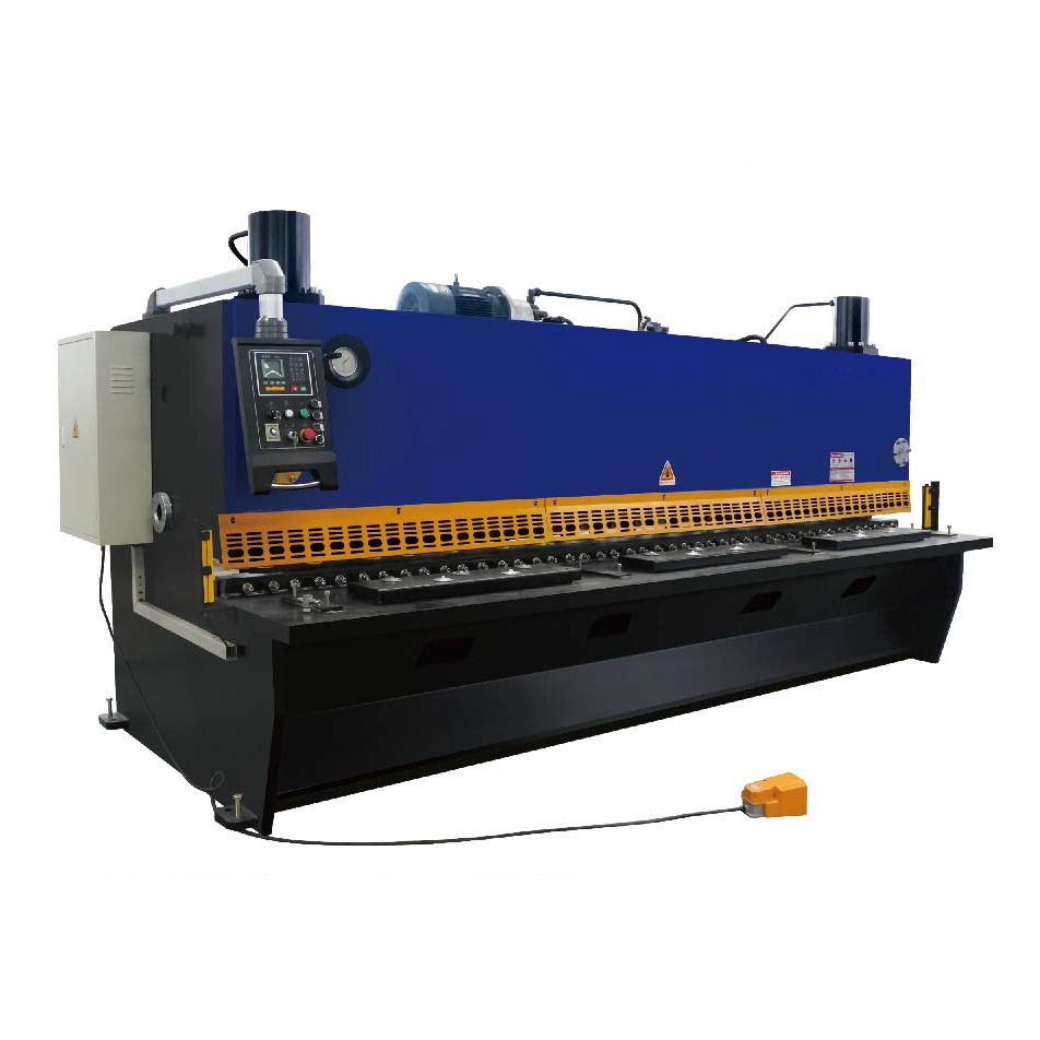 Cnc Nc Hydraulic Press Metal Guillotine Shear Machine សម្រាប់សន្លឹកដែកអ៊ីណុកកាបូន