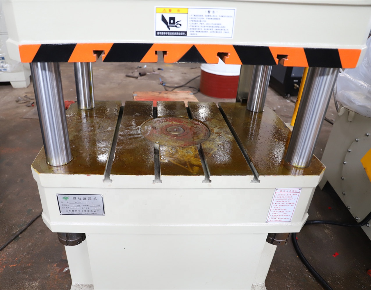 Hot Plate Hydroforming 100 Ton Stamping Machine ម៉ាស៊ីនចុចធារាសាស្ត្រ